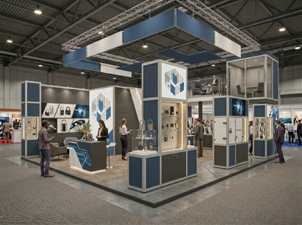 Example of a modular exhibition stand system